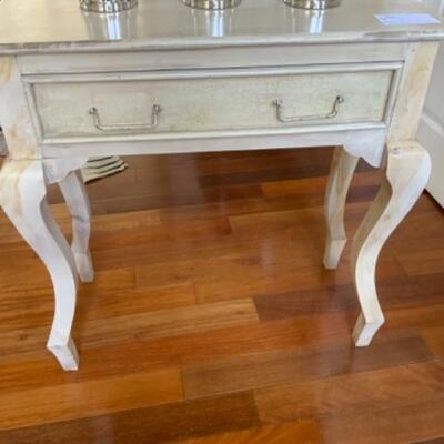 Small Queen Anne Style Entry Way Table 