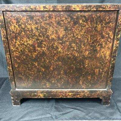 Vintage Multi Drawer Wood Chest Jewelry Box 