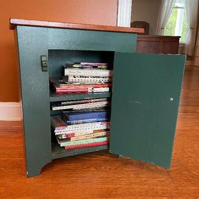 Lot 39 - Vintage Rustic Green Cabinet