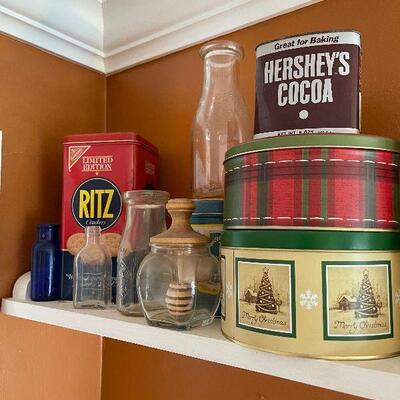 Lot 41 - Vintage Cans, Bottles and Other Items