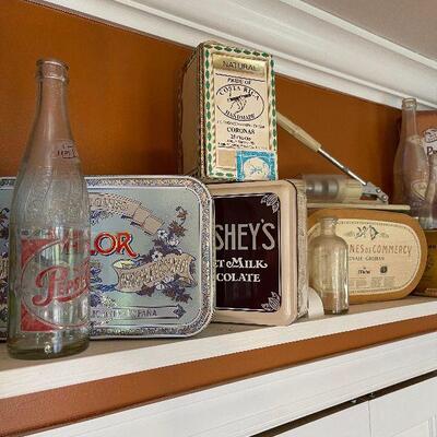 Lot 41 - Vintage Cans, Bottles and Other Items