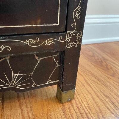 Lot 42 - Oriental Cabinet Filled with Mikasa China