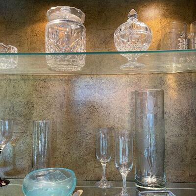 Lot 43 - Drexel Oriental China Cabinet and Contents