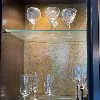 Lot 43 - Drexel Oriental China Cabinet and Contents