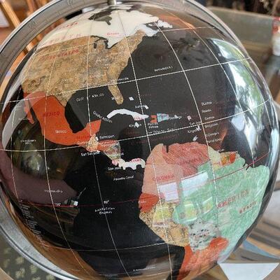 Lot 50 - Gemstone Globe