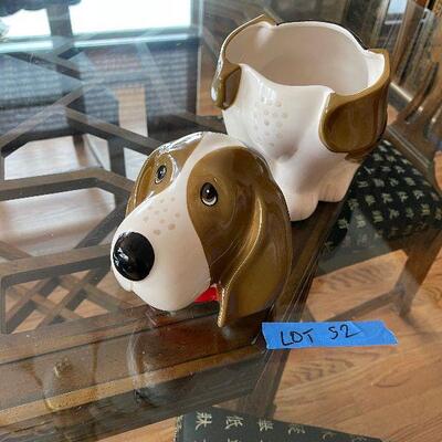 Lot 52 - Beagle Cookie Jar