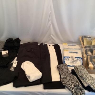 U - 1203 Ladies Clothing Lot - Undergarment Lot NEW With Tags ( except socks ) 