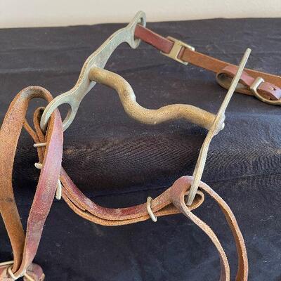 Lot 67 - Horse Reins and a Horn 