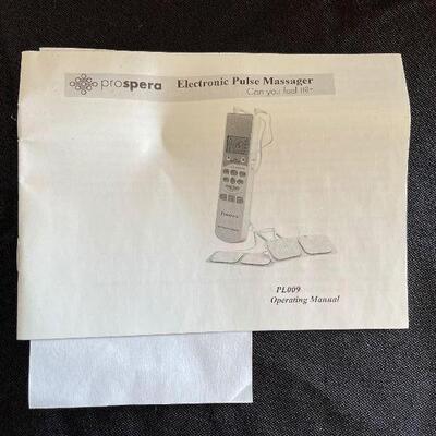 Lot 70 - ProSpera Electronic Pulse Massager