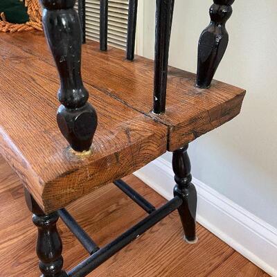 Lot 83 - Vintage Wood Bench