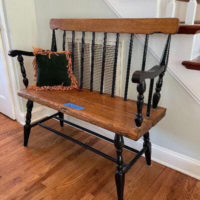 Lot 83 - Vintage Wood Bench