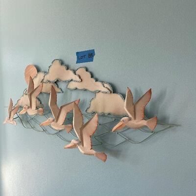 Lot 88 - Vinatage Metal Wall Art