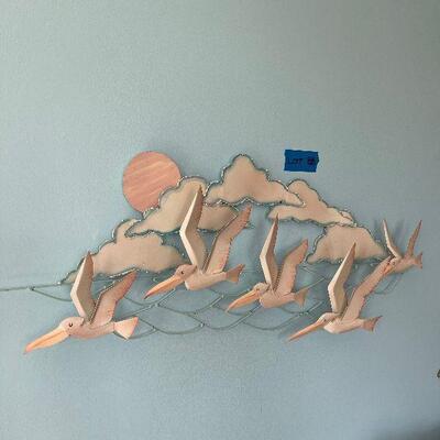 Lot 88 - Vinatage Metal Wall Art
