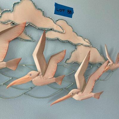 Lot 88 - Vinatage Metal Wall Art