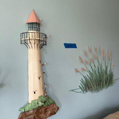 Lot 89 - Vintage Metal Wall Art 