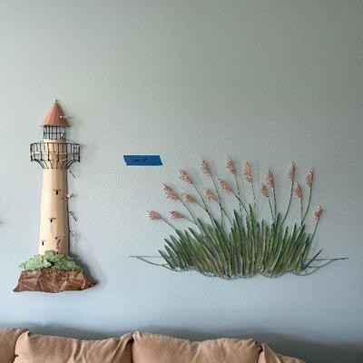 Lot 89 - Vintage Metal Wall Art 