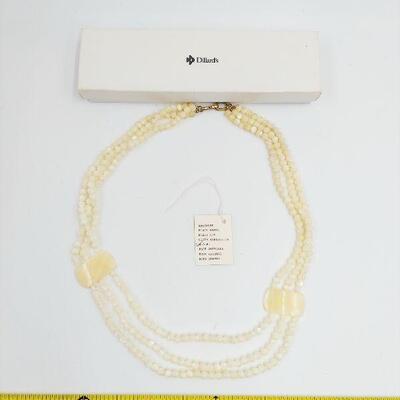 MOTHER OF PEARL NECKLACE - DILLARDS 
