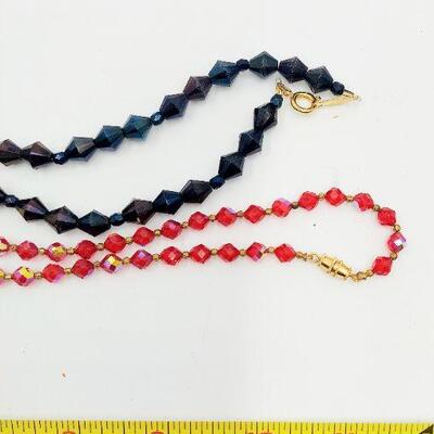 2 PC VINTAGE NECKLACES 