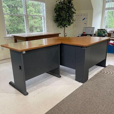 Lot 113 - Corner Desk   