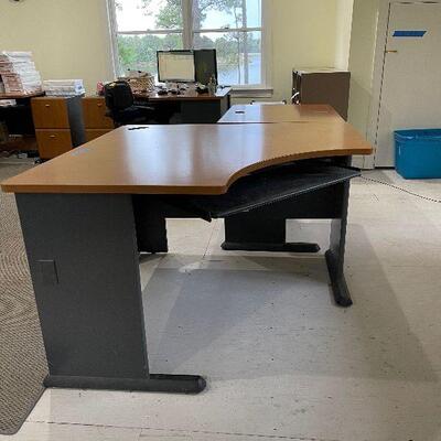Lot 113 - Corner Desk   