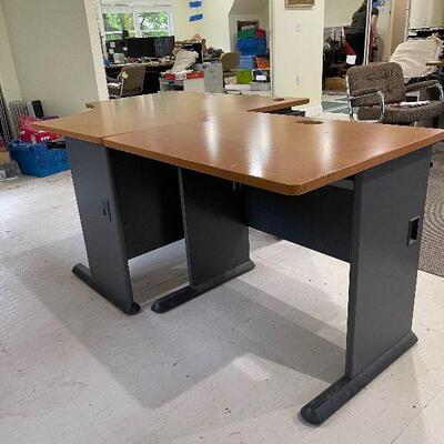 Lot 113 - Corner Desk   