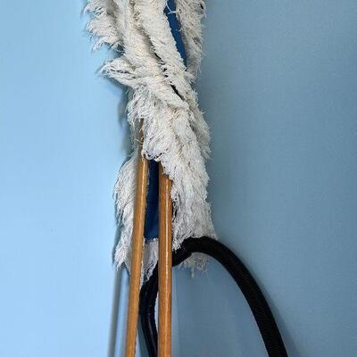 Lot 117 - V H2O Cannister Vac and Mops