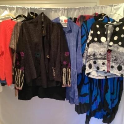 S/C - 1219  Ladies Clothing Lot - Miscellaneous Sizes & Brands 