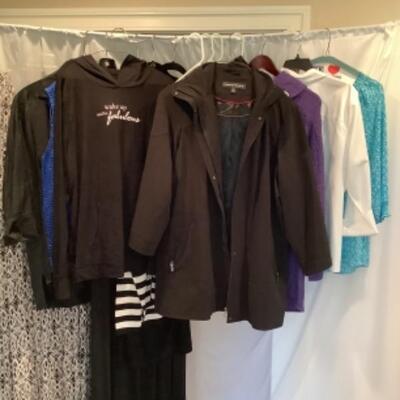 U - 1222 Ladies Clothing Lot - Miscellaneous Size & Brands 