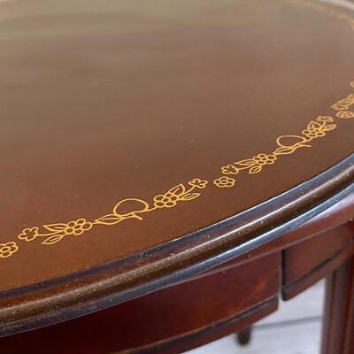 The MJ Hummel End Table by The Danbury Mint