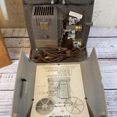 Vintage Keystone 8mm Film Projector in Box K-100G