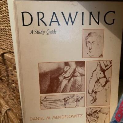 Lot 70BR. Assorted books on drawing, painting and the creative processâ€”11 books total--$11.25