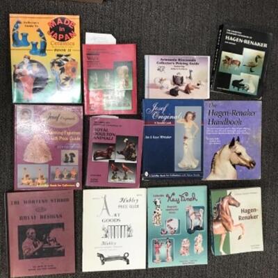 Antiques and Collectible reference book lot - 12 books