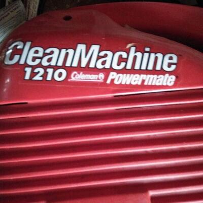 LOT 30 COLEMAN CLEAN MACHINE 1210  PRESSURE WASHER 
