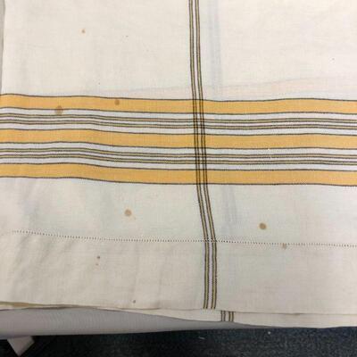 Lot 28 - Vintage Tablecloth and Napkins