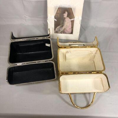 Lot 40 - (2) Make-up Cases and Picture