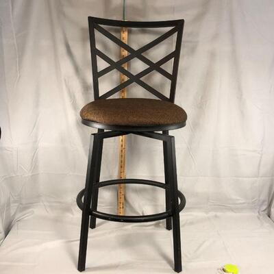 Lot 54 - Metal Frame Bar Stool LOCAL PICK UP ONLY
