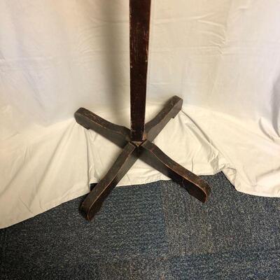 Lot 55 - Simple Wood Coat Rack LOCAL PICK UP ONLY