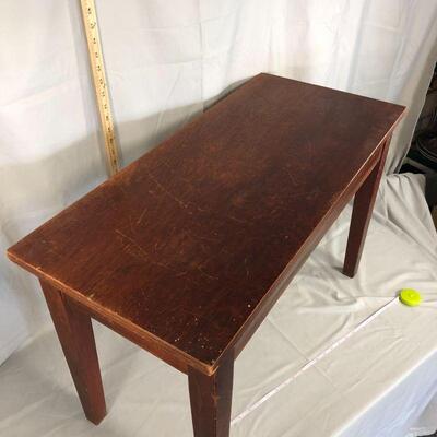 Lot 58 - Solid Wood Piano Bench LOCAL PICK UP ONLY