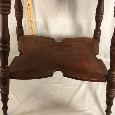 Lot 60 - Solid Wood Antique Table LOCAL PICK UP ONLY