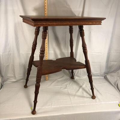 Lot 60 - Solid Wood Antique Table LOCAL PICK UP ONLY