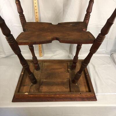 Lot 60 - Solid Wood Antique Table LOCAL PICK UP ONLY