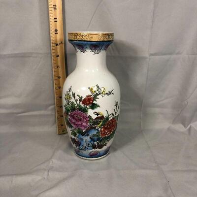 Lot 65 - Asian Inspired Ceramic Vase