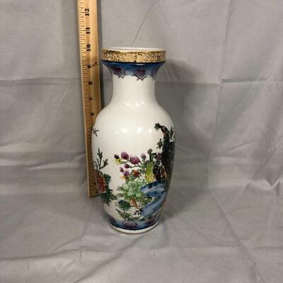 Lot 65 - Asian Inspired Ceramic Vase