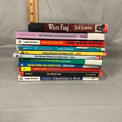 Lot 75 - (11) Juvenile Literature Books