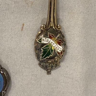 Lot 81 - Sterling Silver Spoon and Silverplated Spoon