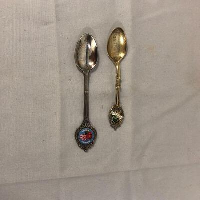 Lot 81 - Sterling Silver Spoon and Silverplated Spoon
