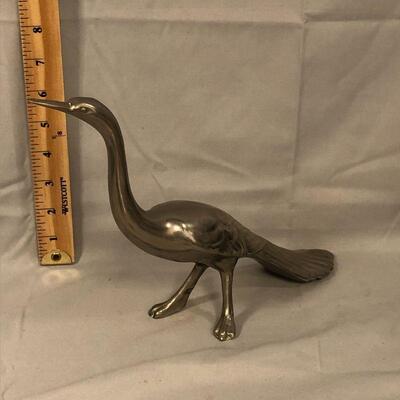 Lot 87 - Metal Peacock