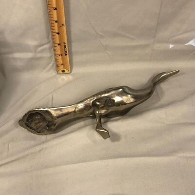 Lot 87 - Metal Peacock