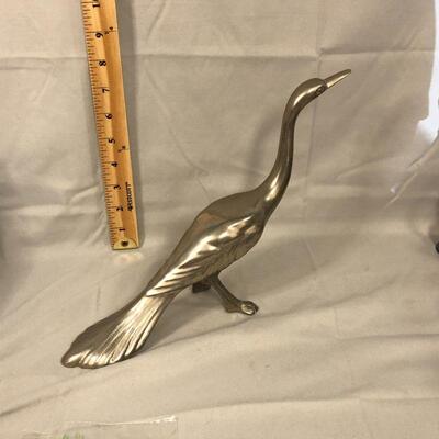Lot 87 - Metal Peacock