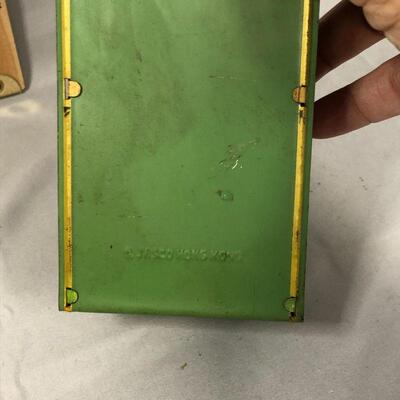 Lot 98 - Tin Matchbox Holder Rooster and Chicken